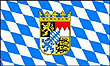 Querformatflagge 150x100 cm Bundesland Bayern