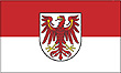 Querformatflagge 150x100 cm Bundesland Brandenburg