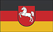Querformatflagge 150x100 cm Bundesland Niedersachsen