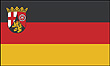 Querformatflagge 150x100 cm Bundesland Rheinland-Pfalz