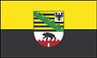 Querformatflagge 150x100 cm Bundesland Sachsen-Anhalt