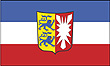 Querformatflagge 150x100 cm Bundesland Schleswig-Holstein