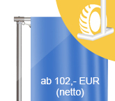 Mobile Teleskop-Fahnenstange (TF)