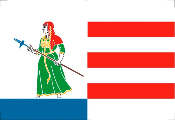 Flagge / Fahne  Stadt Nordhasstedt
