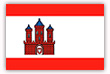 Flagge / Fahne  Stadt Rensburg