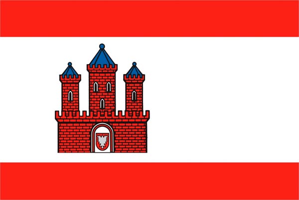 Flagge / Fahne  Stadt Rensburg