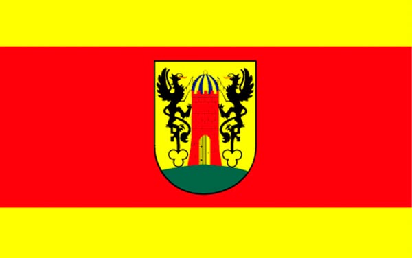 Flagge / Fahne  Stadt Wolgast