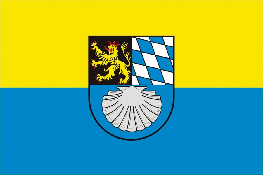 Flagge / Fahne Gemeinde Niedermoschel