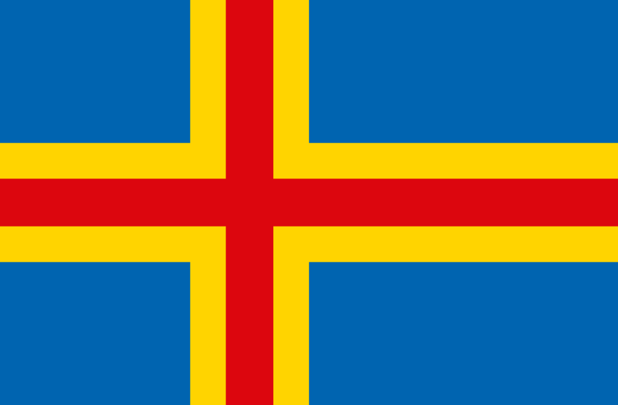 Flagge Land Aaland