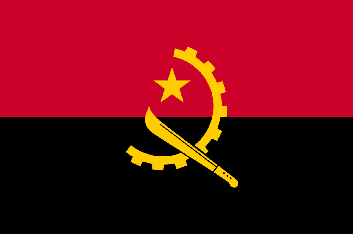 Flagge Land Angola