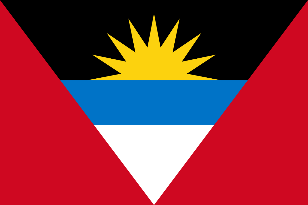Flagge Land Antigua und Babuda