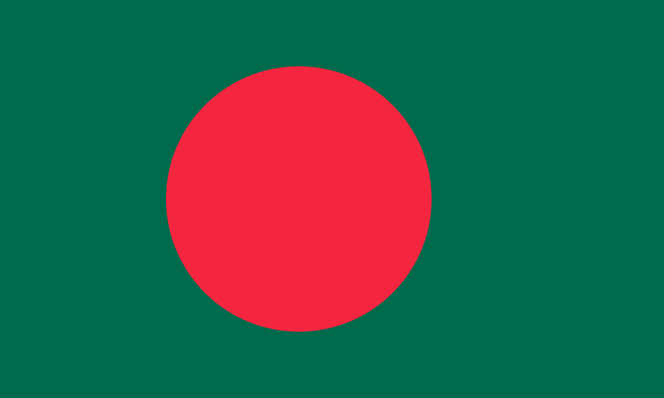 Flagge Land Bangladesh