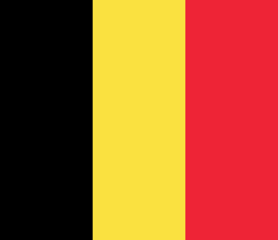 Flagge Land Belgien