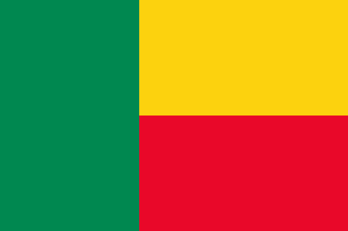 Flagge Land Benin