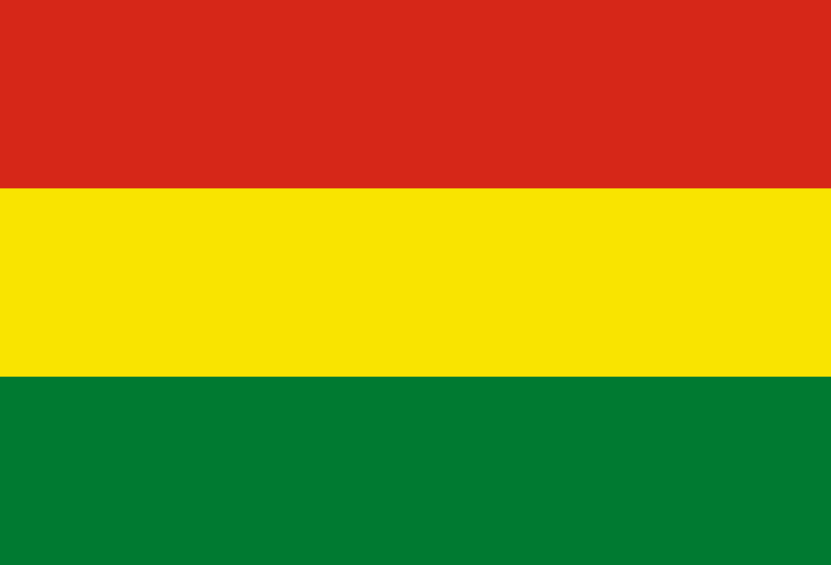 Flagge Land Bolivien