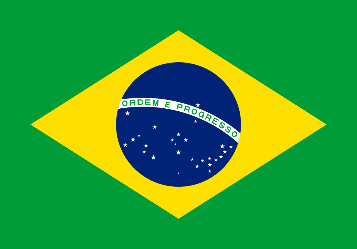 Flagge Land Brasilien