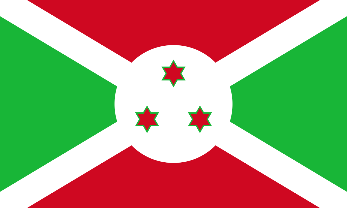 Flagge Land Burundi