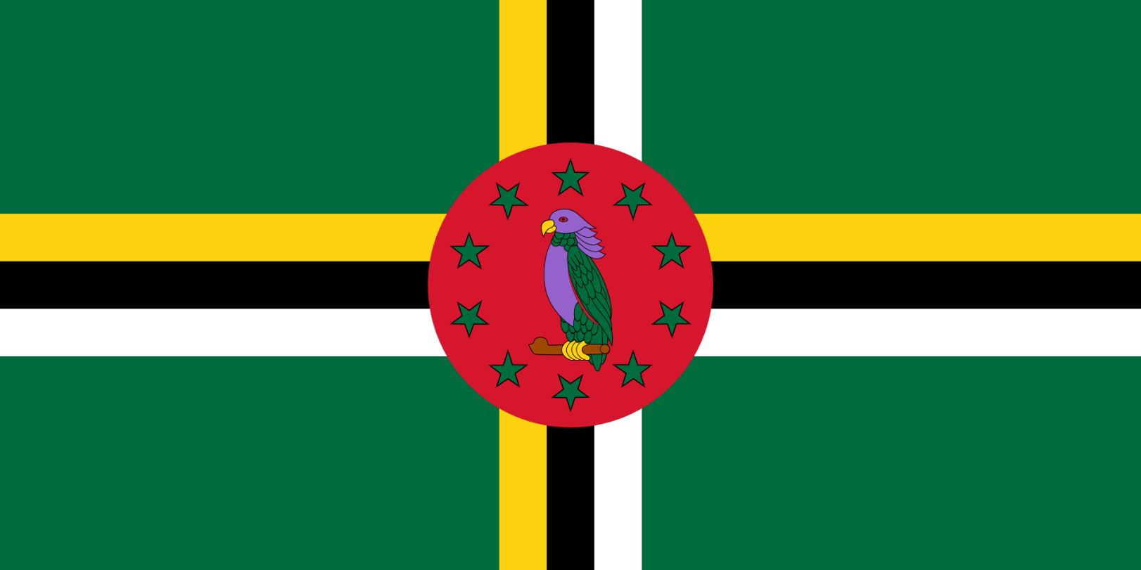 Flagge Land Dominica