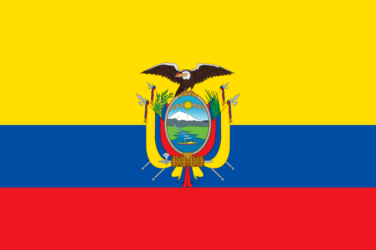 Flagge Land Ecuador