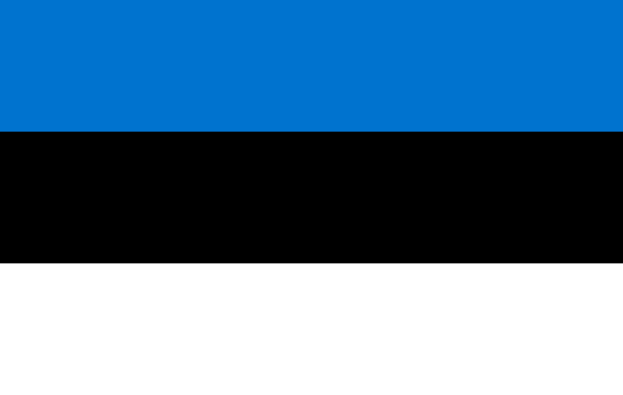 Flagge Land Estland 