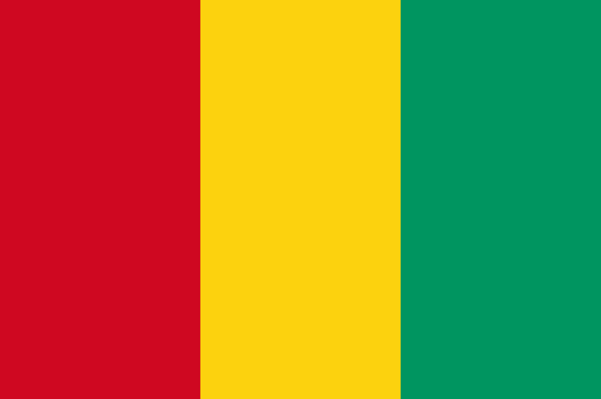 Flagge Land Guinea