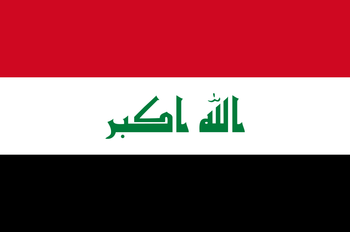 Flagge Land Irak 