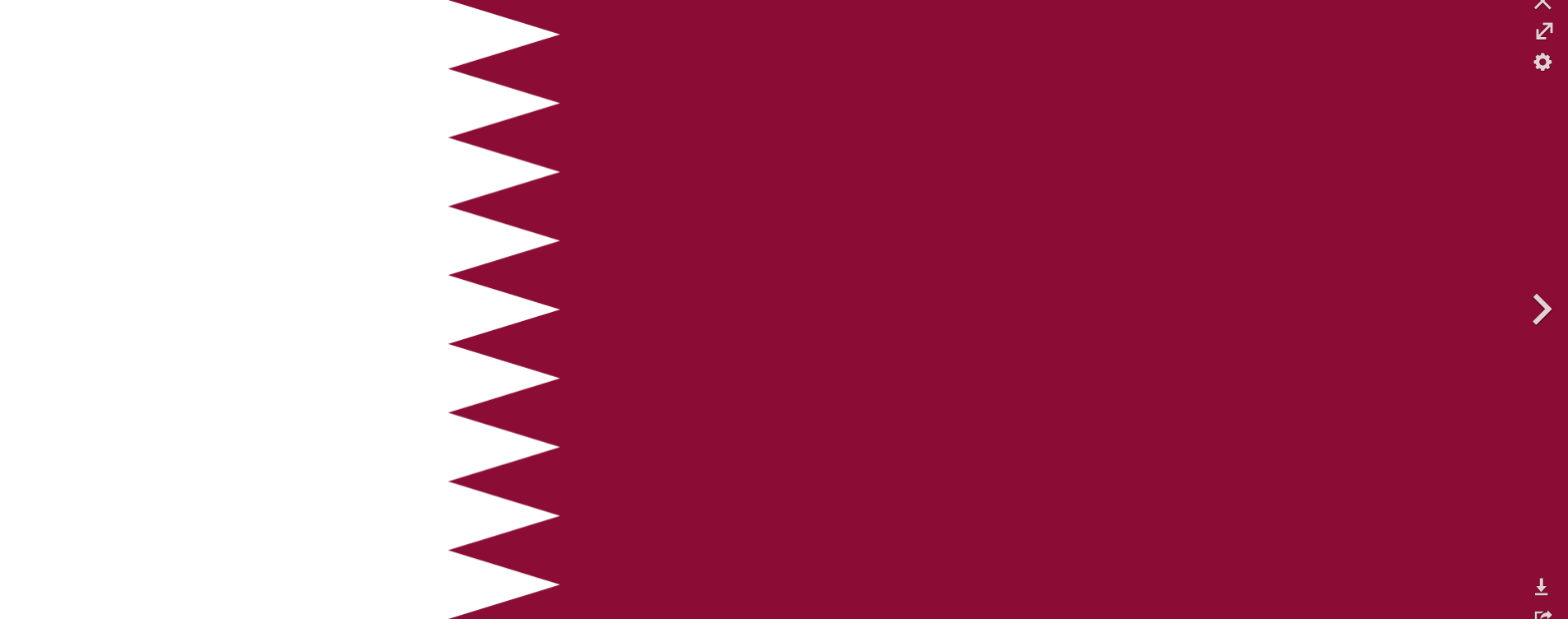 Flagge Land Katar