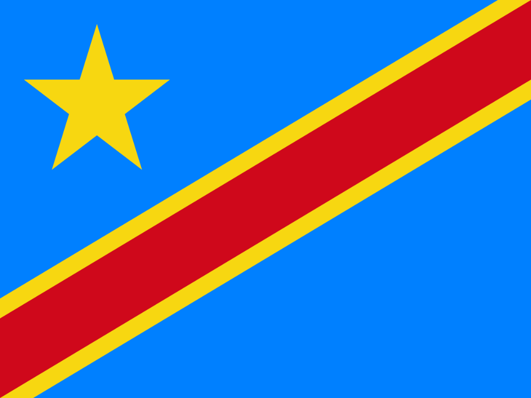 Flagge Land Kongo Brazzaville