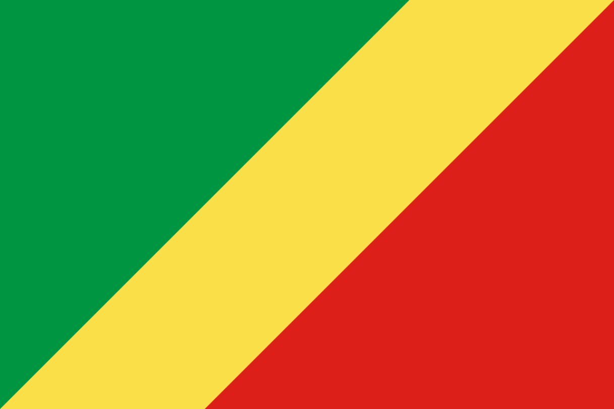 Flagge Land Kongo