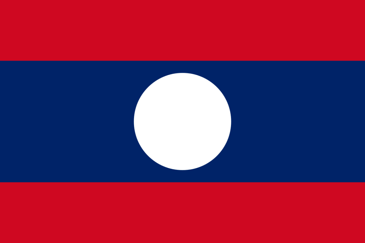 Flagge Land Laos