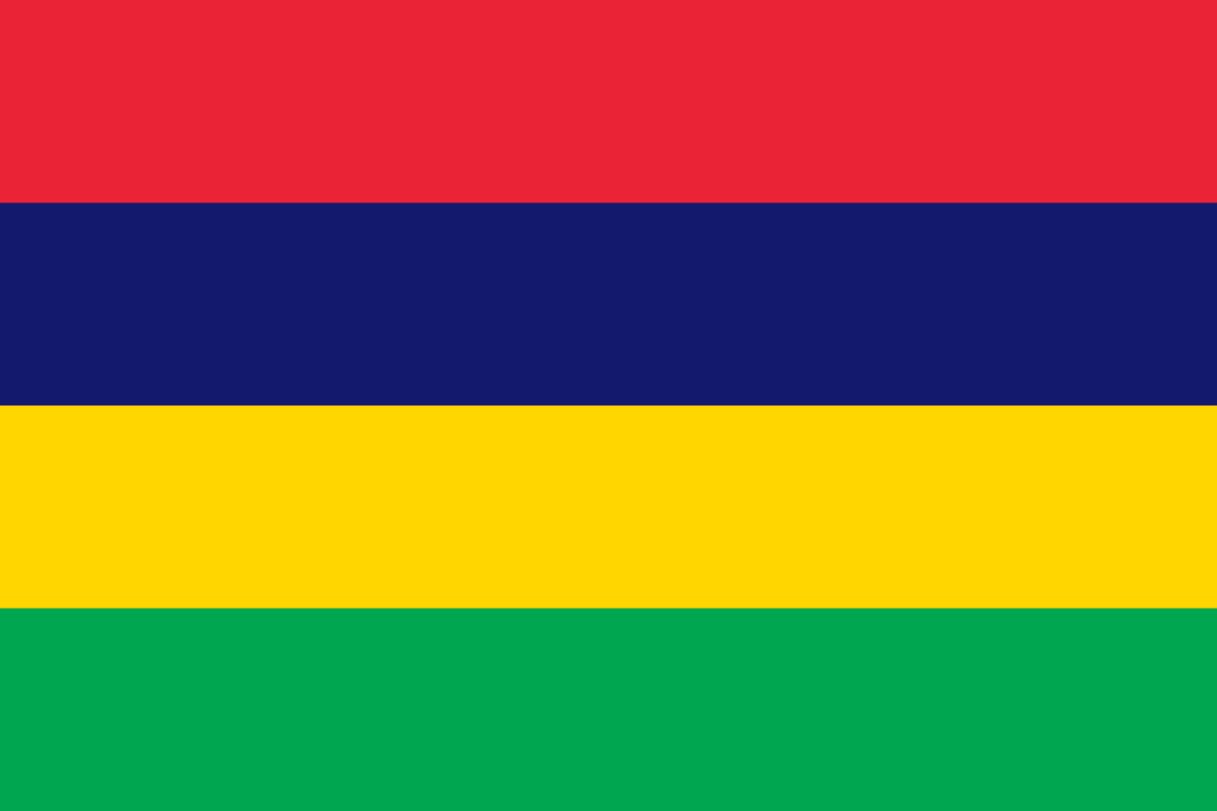 Flagge Land Mauritius