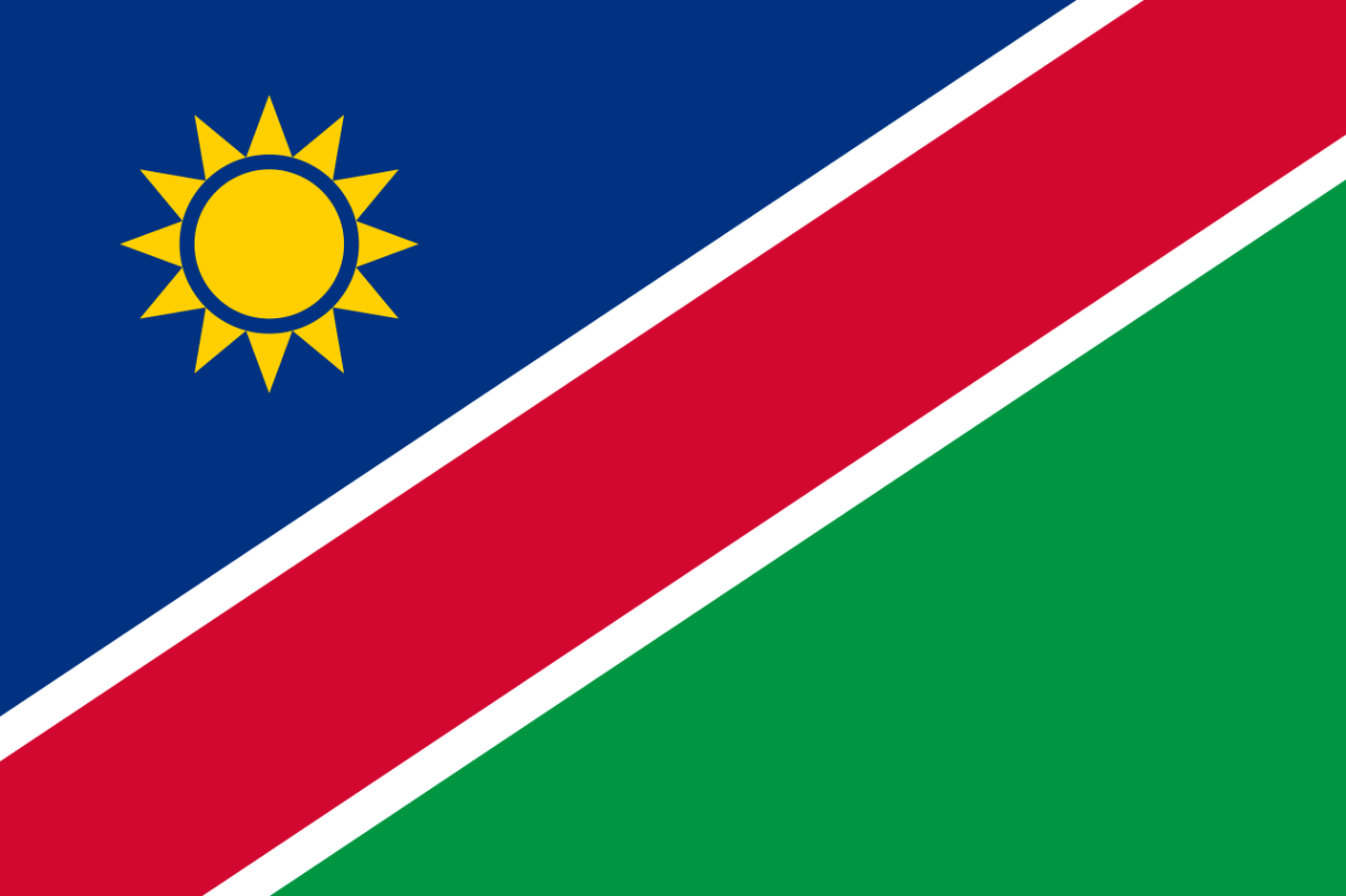 Flagge Land Namibia