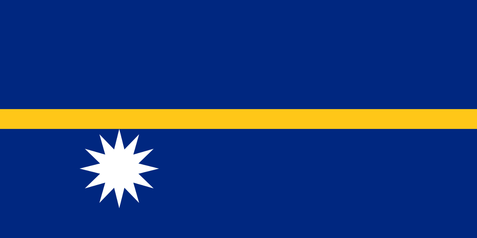 Flagge Land Nauru