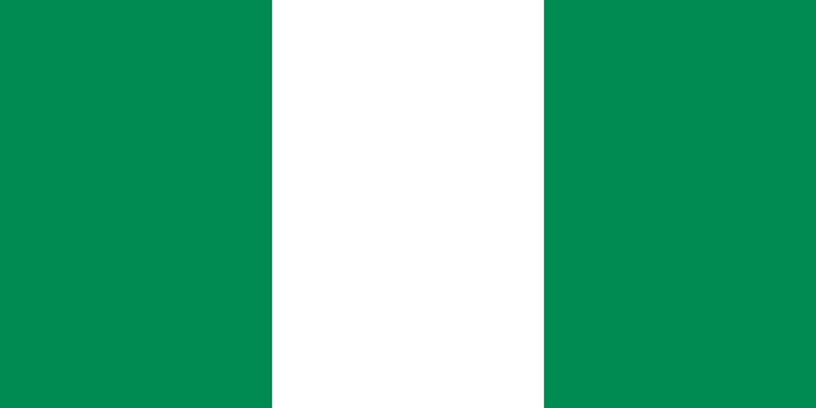 Flagge Land Nigeria