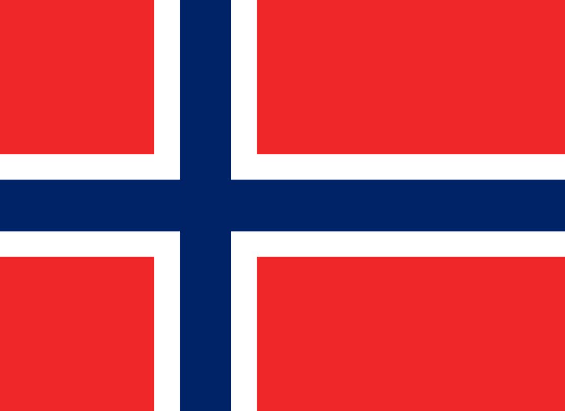 Flagge Land Norwegen