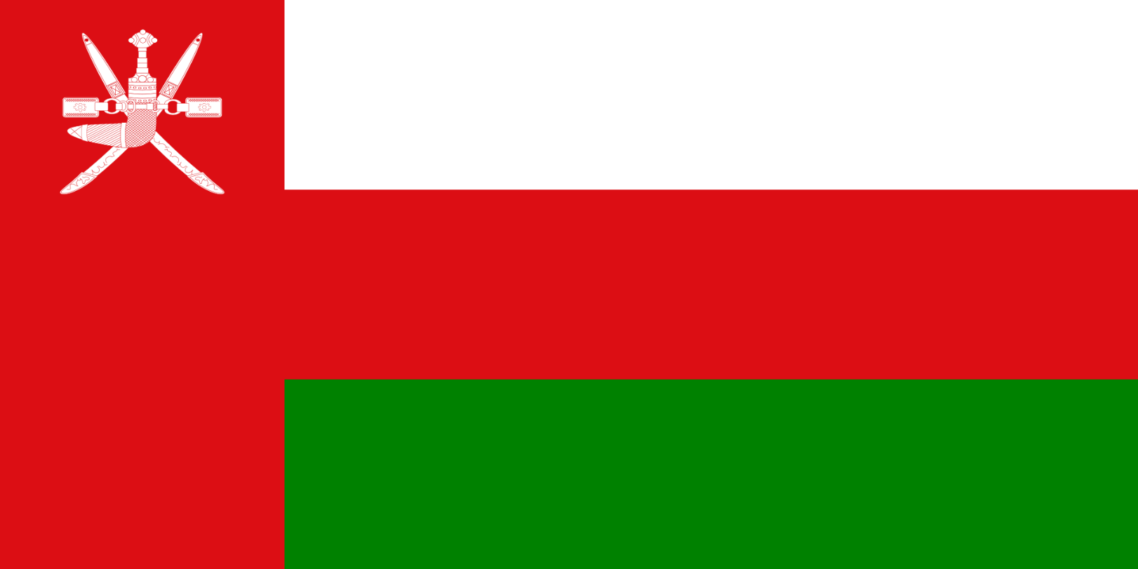 Flagge Land Oman