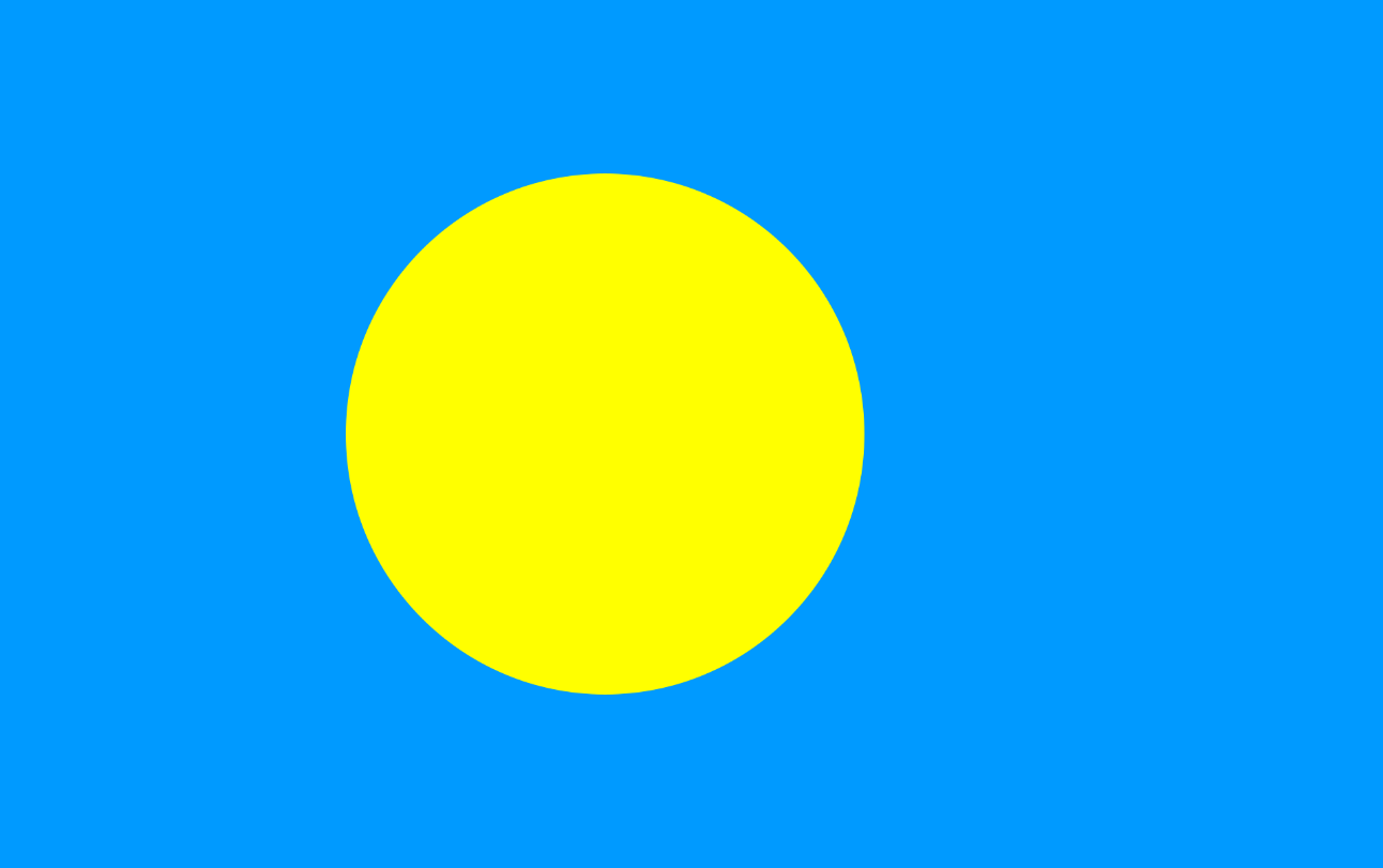 Flagge Land Palau