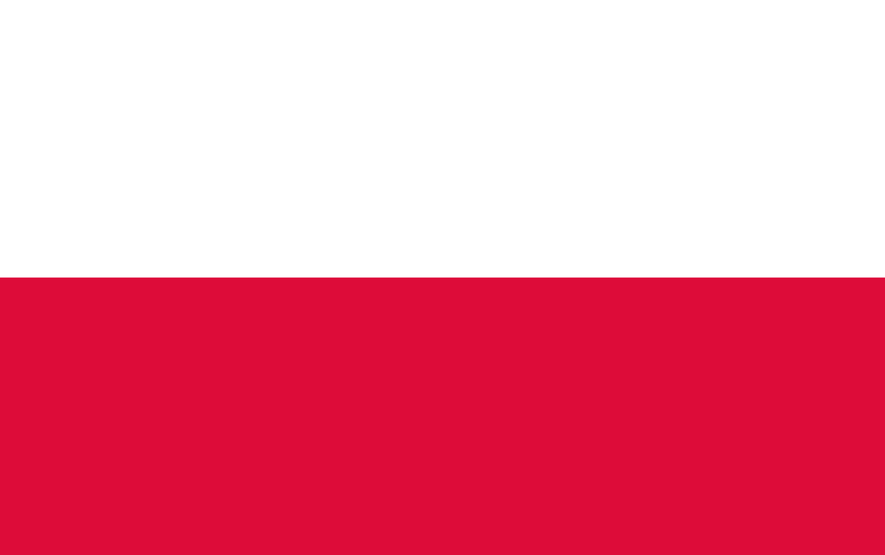 Flagge Land Polen