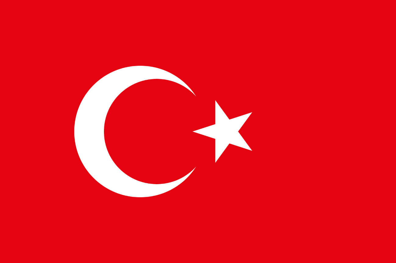 Flagge Land Türkei