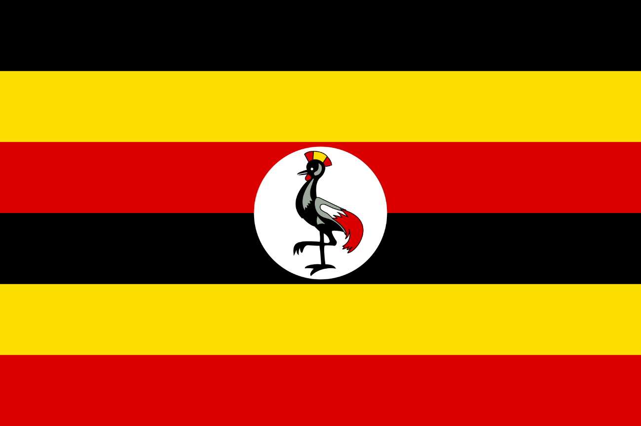 Flagge Land Uganda