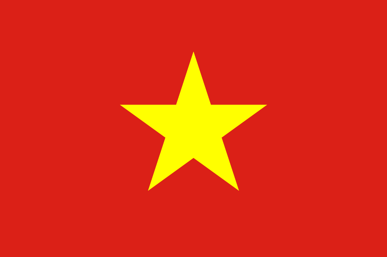 Flagge Land Vietnam