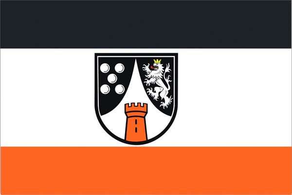 Flagge / Fahne Stadt Bad Muenster a. St.-Ebernb.