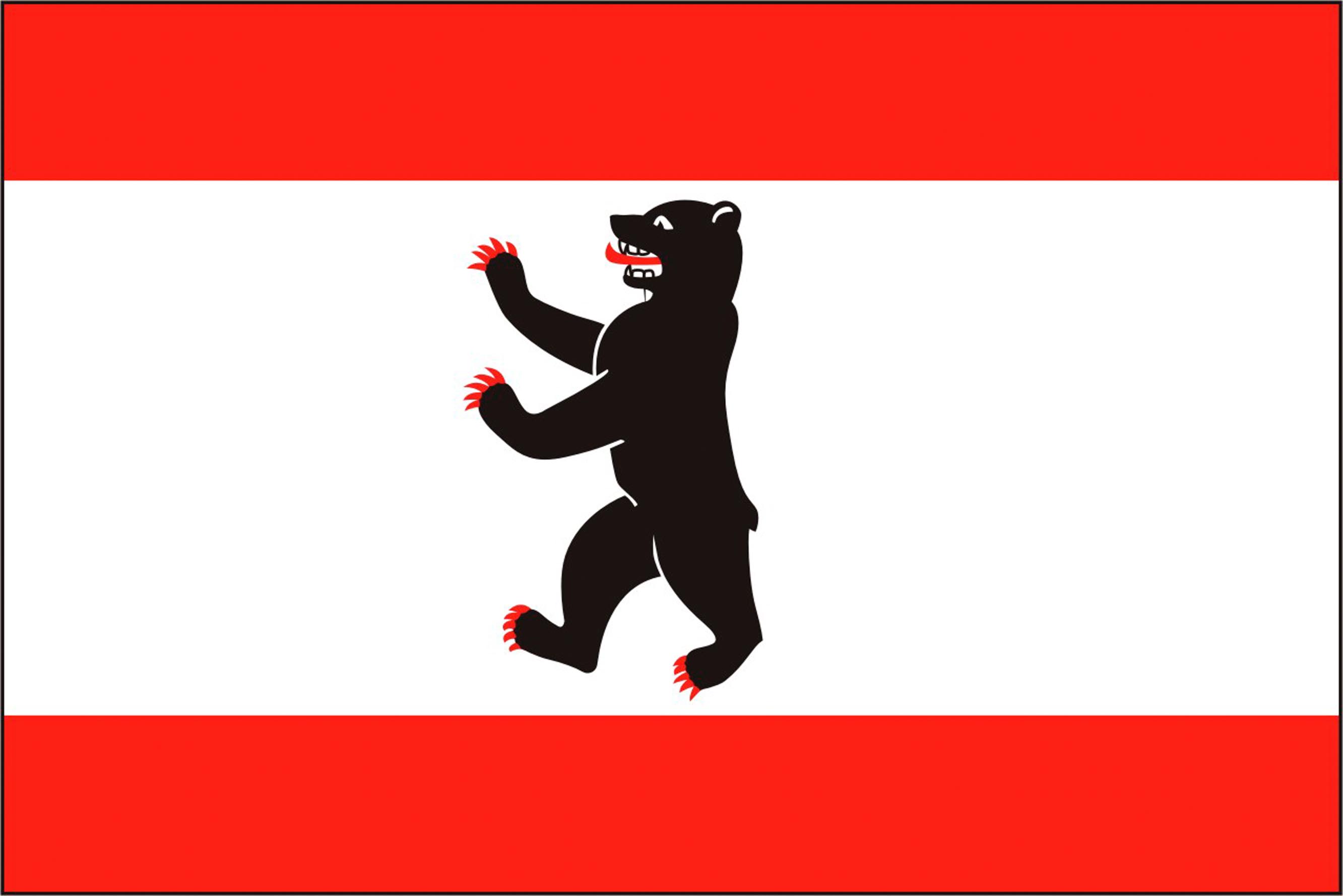 Flagge / Fahne  Stadt Berlin