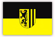 Flagge / Fahne  Stadt Dresden