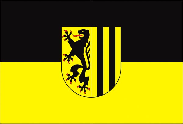 Flagge / Fahne  Stadt Dresden