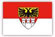 Flagge / Fahne  Stadt Duisburg