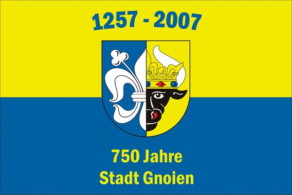 Flagge / Fahne  Stadt Gnoien