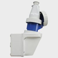 Bodensteckdose für den Elektro-Anschluss