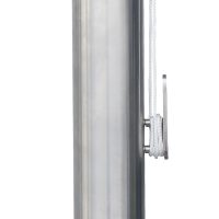 Belegklampe mit eingelegtem Hissseil