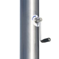 Kurbelantrieb mit Anzeige der Drehrichtung